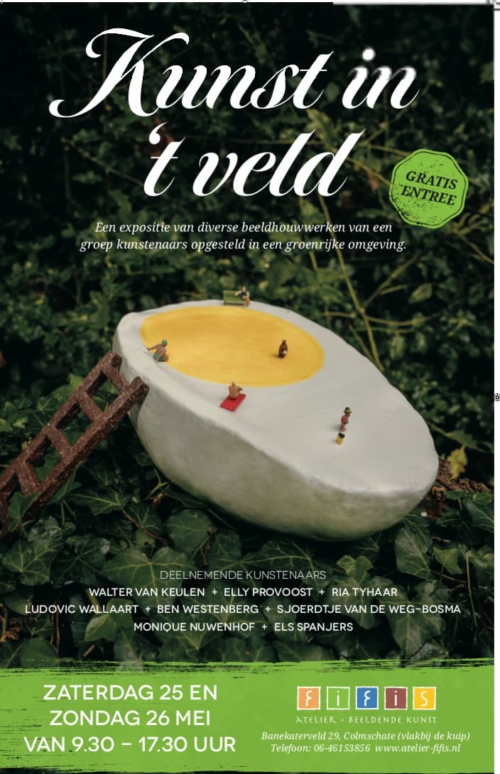 Groepsexpositie Kunst in 't Veld